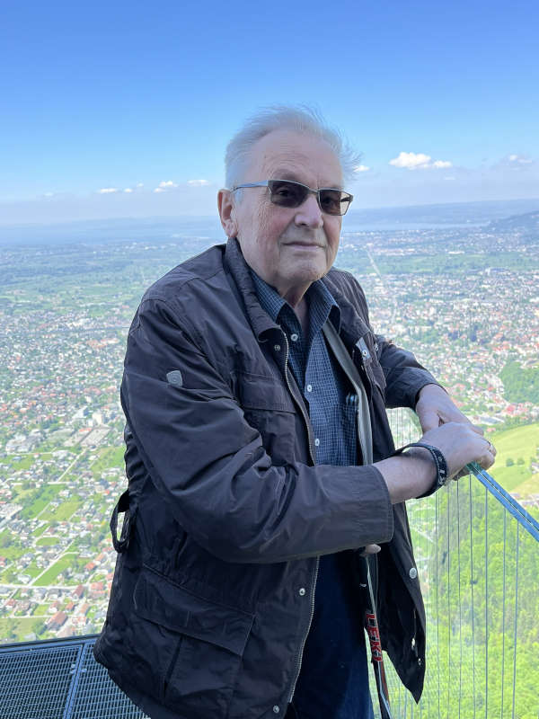 Manfred Epler - Bergstation Karrenseilbahn Vorarlberg, Österreich - 10. Mai 2024